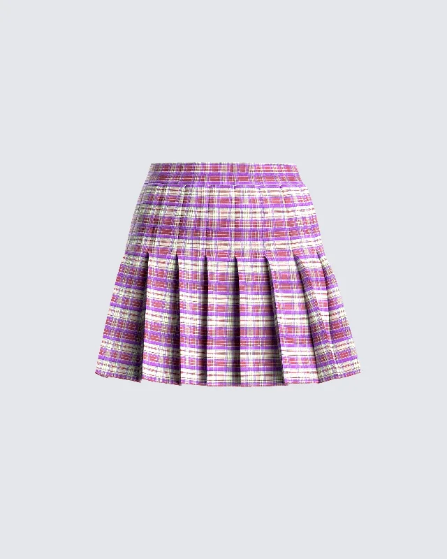 navy mini skirts stylish -Avril Skirt