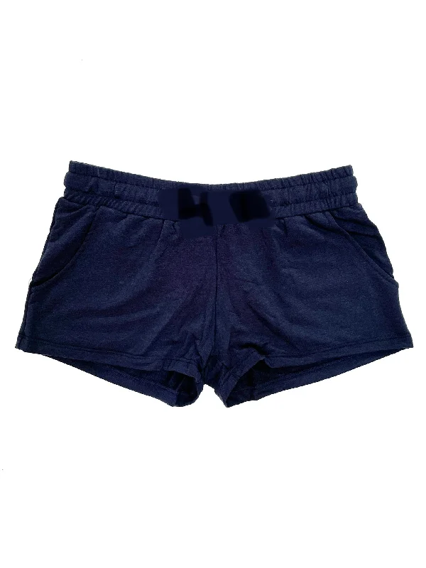 white Bermuda shorts smart -Midnight Bamboo Terry Shorts