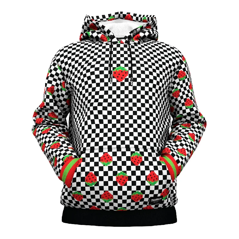 cobalt hoodie striking -Strawberry Hoodie