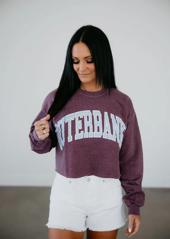 sweatshirts with camo print -Outerbanks Cropped Sweatshirt