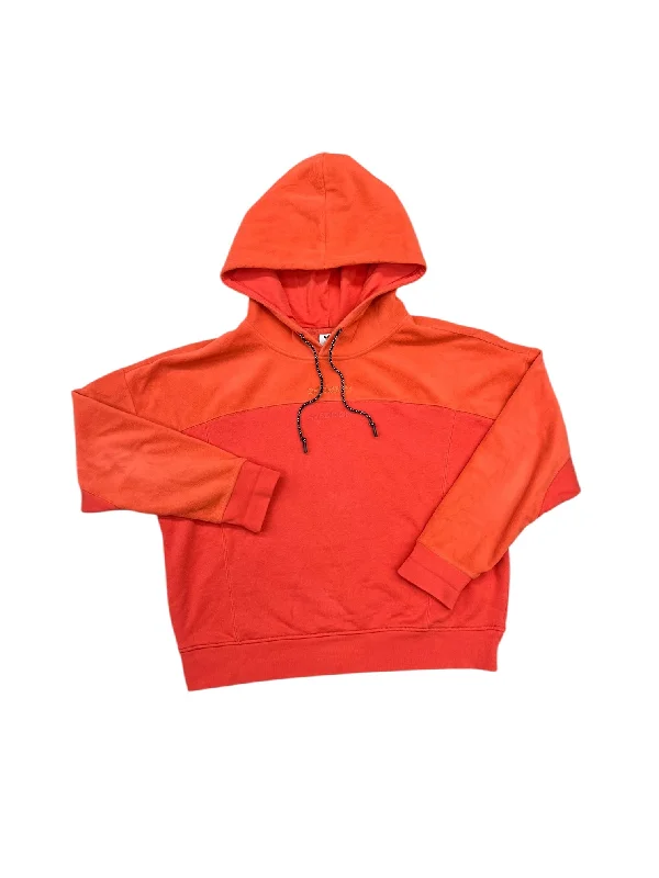 red sweatshirts for teens -Athletic Sweatshirt Hoodie By Adidas In Orange, Size: M