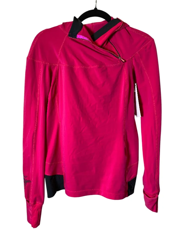 sweatshirts for everyday comfort -Athletic Sweatshirt Hoodie By Lululemon In Pink, Size: M