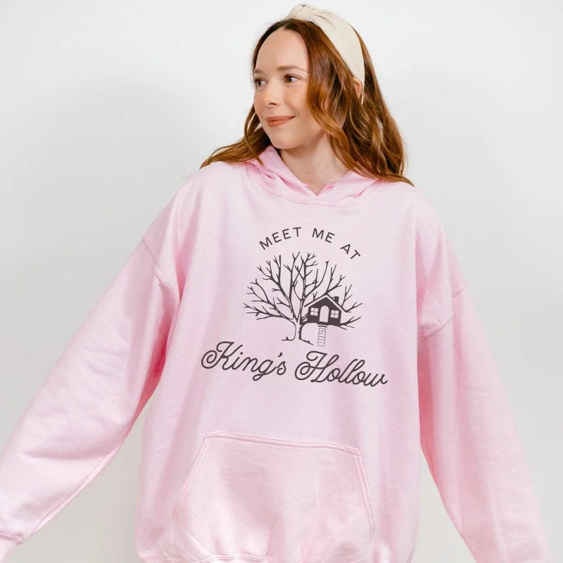 hoodie for urban chic -Meet Me At King's Hollow Hoodie