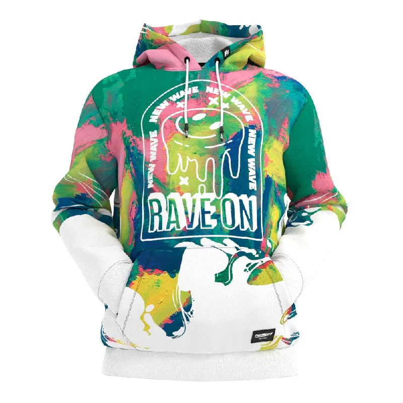 hoodie for evening chill -Rave Hoodie