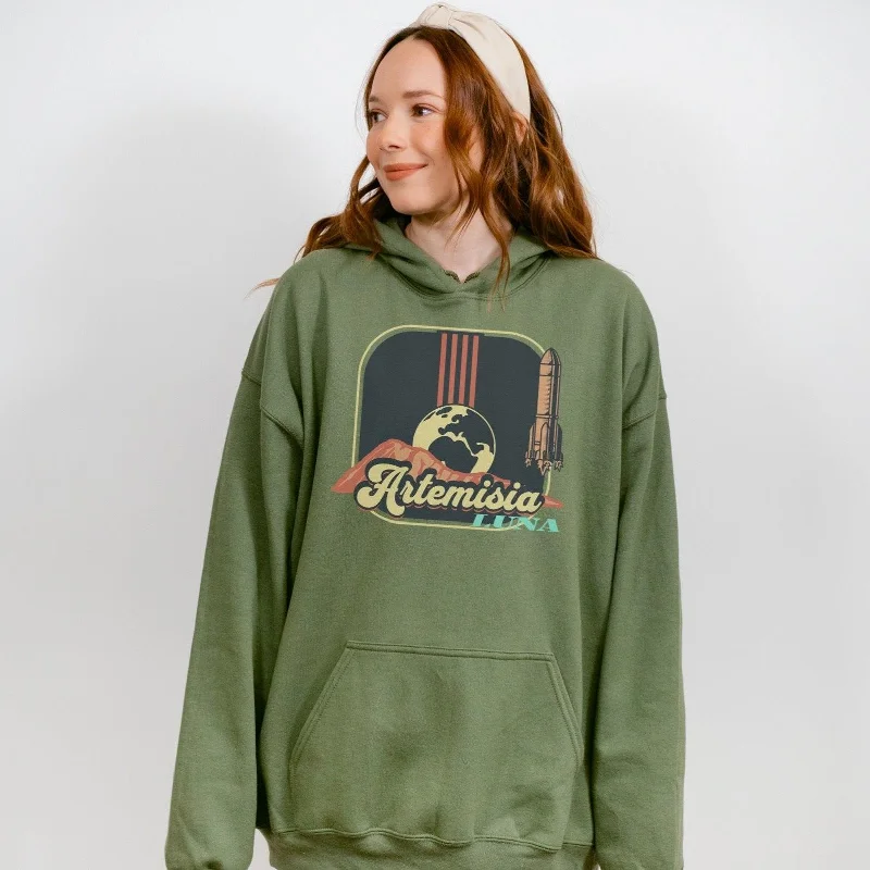 hoodie for casual comfort -Artemisia Capital City of Luna Hoodie