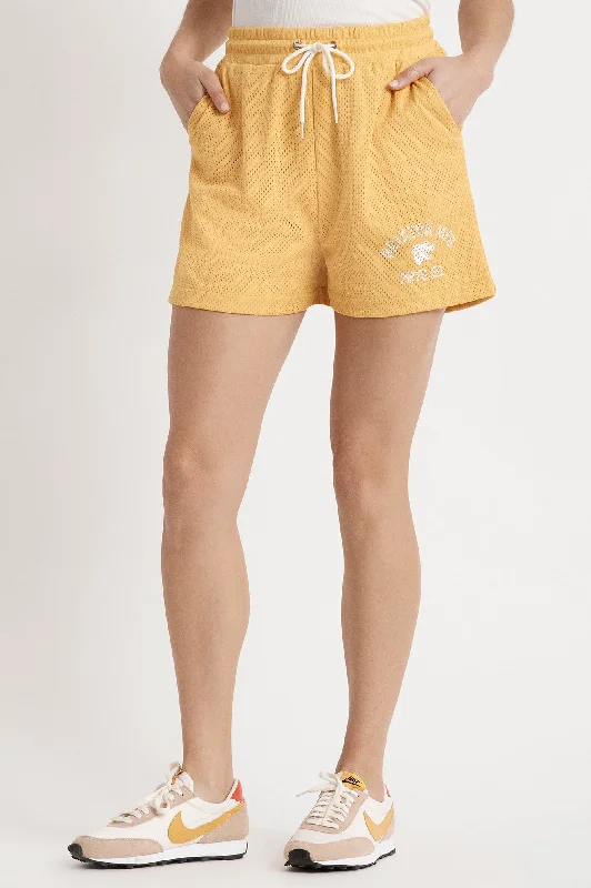 pink denim shorts cute -Phys. Ed. Mesh Short - Citrus