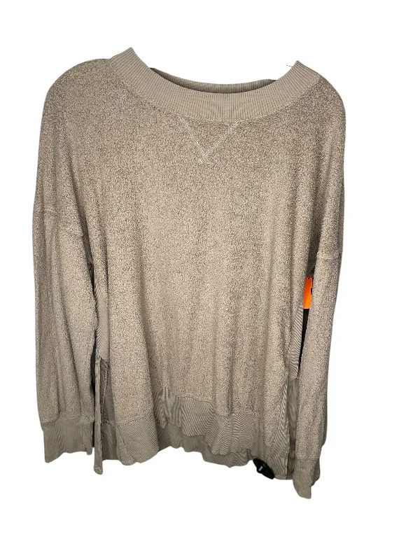 lightweight sweatshirts for summer -Sweatshirt Crewneck By Aerie In Brown, Size: M