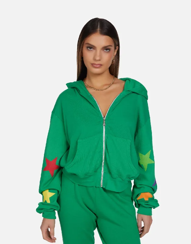 hoodie for trendy comfort -Bowman Green Apple