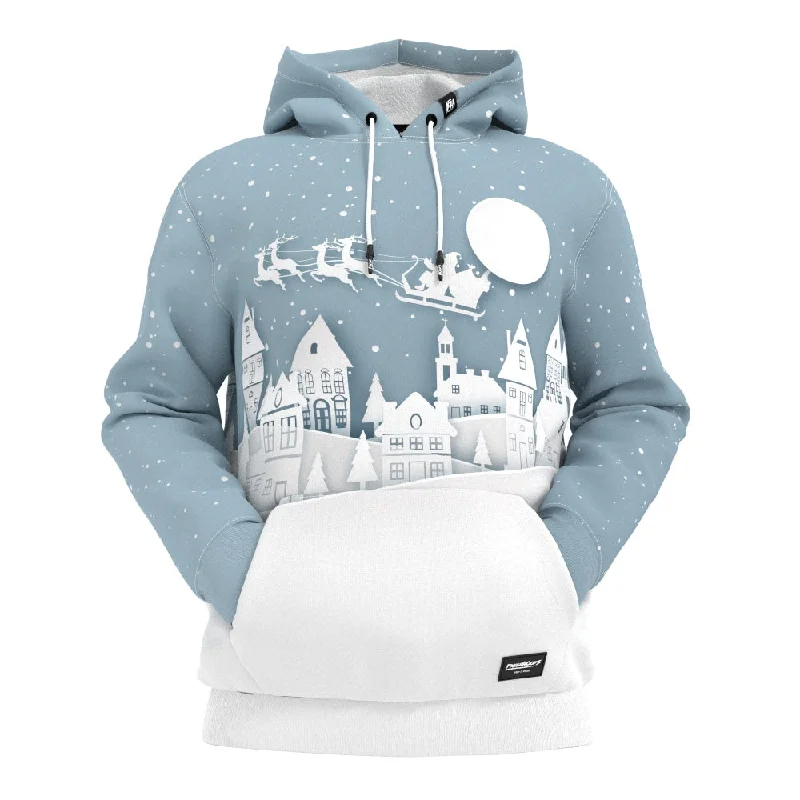 light pink hoodie -Snowfall Hoodie