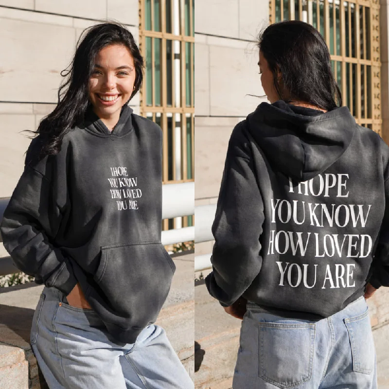 olive hoodie earthy -I Hope You Know Unisex Hoodie