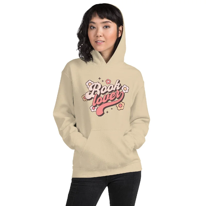 hoodie for cozy fashion -Book Lover Hoodie