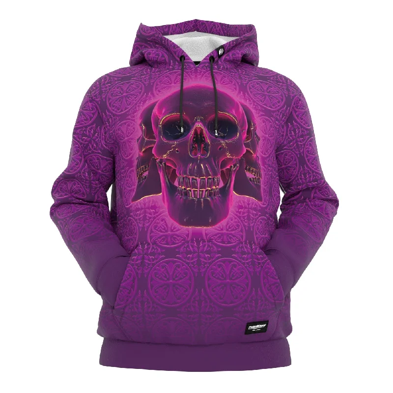 hoodie with elastic cuffs -Tribe of Radiant Darkness Hoodie