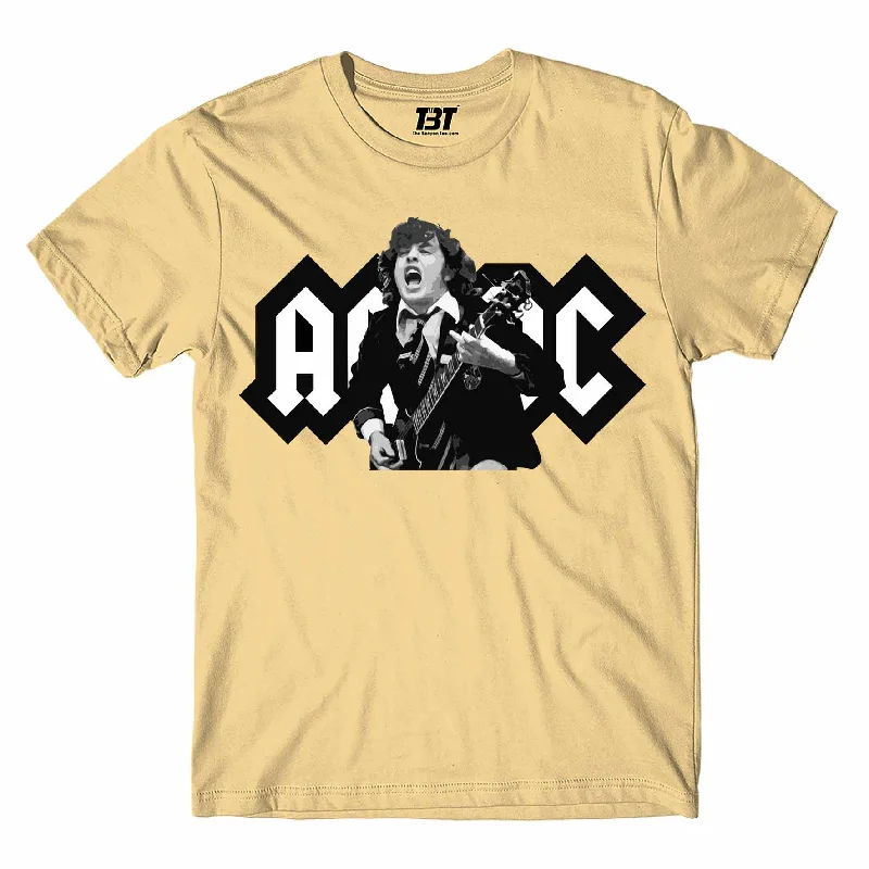 green v-neck t-shirts fresh -AC/DC T shirt - Angus