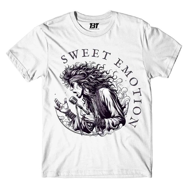 green oversized t-shirts relaxed -Aerosmith T shirt - Sweet Emotion