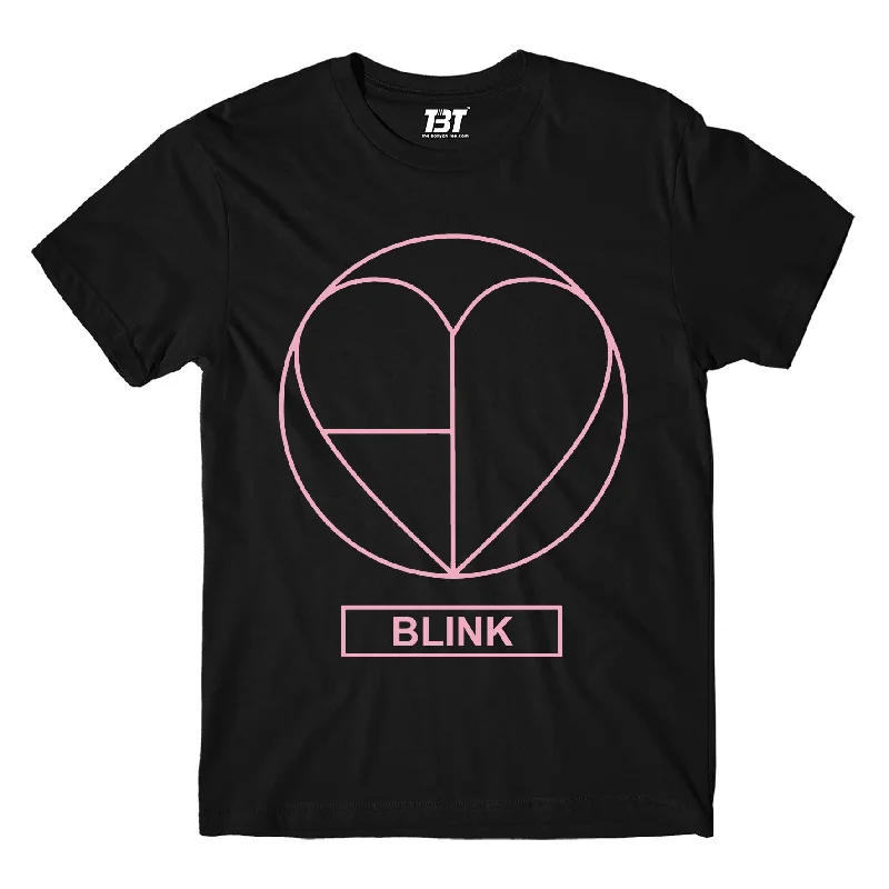 neon yellow t-shirts vivid -Black Pink T shirt - Blink