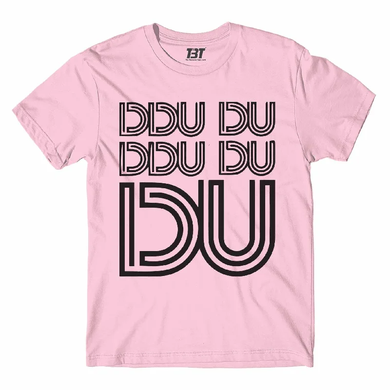 purple slim fit t-shirts sleek -Black Pink T shirt - DDU DU DDU DU DU