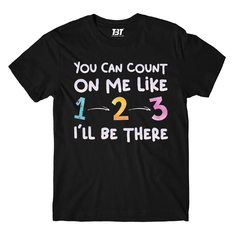 white long sleeve t-shirts cozy -Bruno Mars T shirt - Count On Me Typography