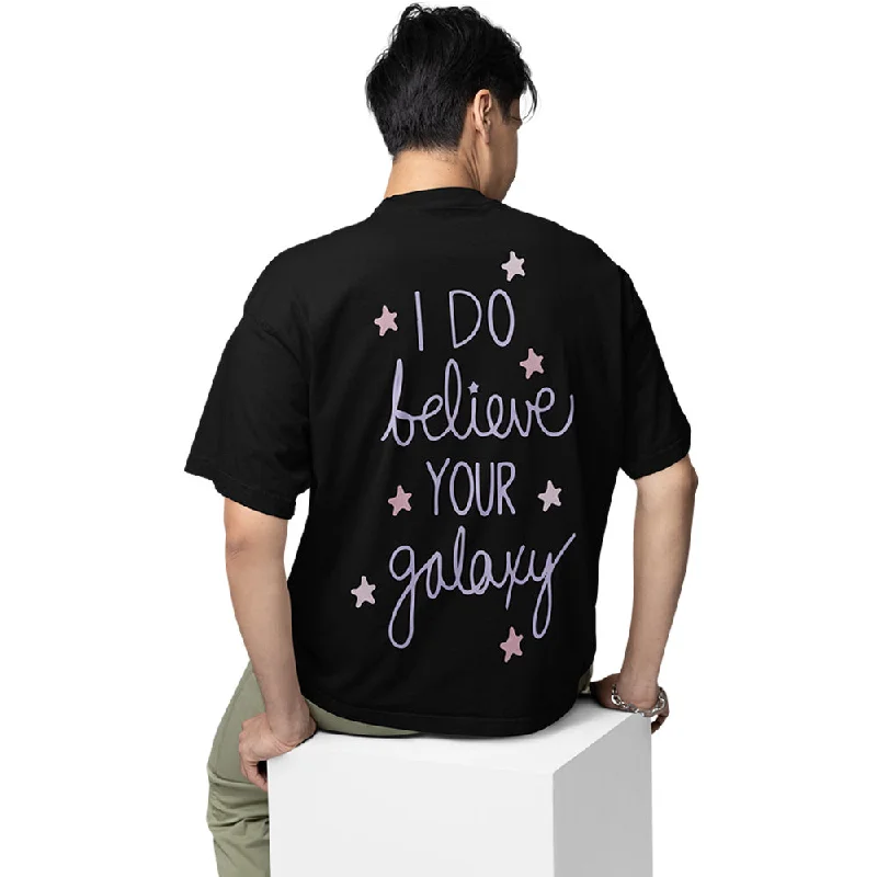 red striped t-shirts classic -BTS Oversized T shirt - I Do Believe Your Galaxy