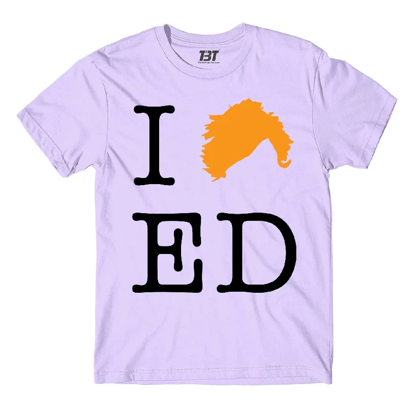 custom art t-shirts creative -Ed Sheeran T shirt - I Love Ed