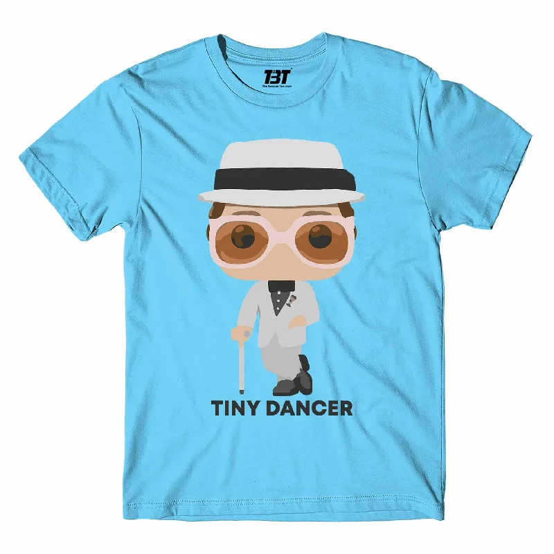 custom logo t-shirts business -Elton John T shirt - Tiny Dancer