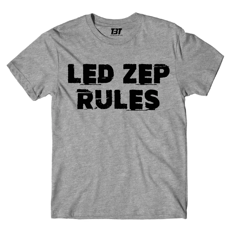 blue v-neck t-shirts cool -Led Zeppelin T shirt - Led Zep Rules