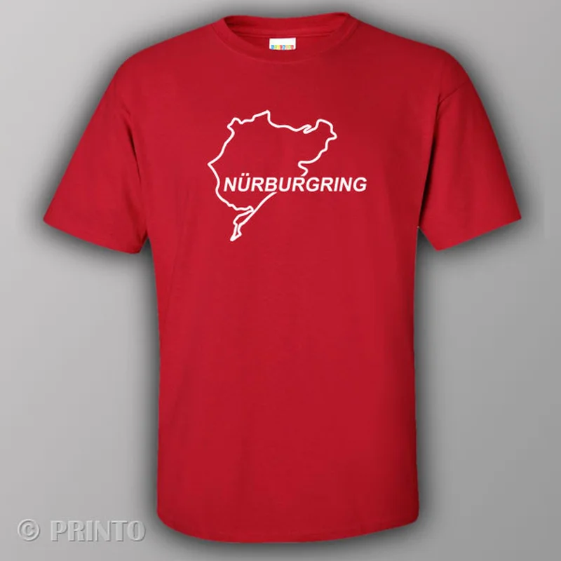 grey long sleeve t-shirts cozy -Nurburgring - T-shirt