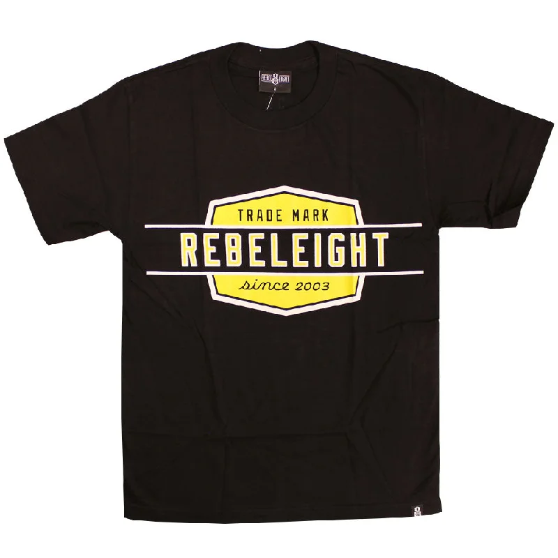 neon pink t-shirts bright -Rebel8 Oversize Work Badge T-shirt Black