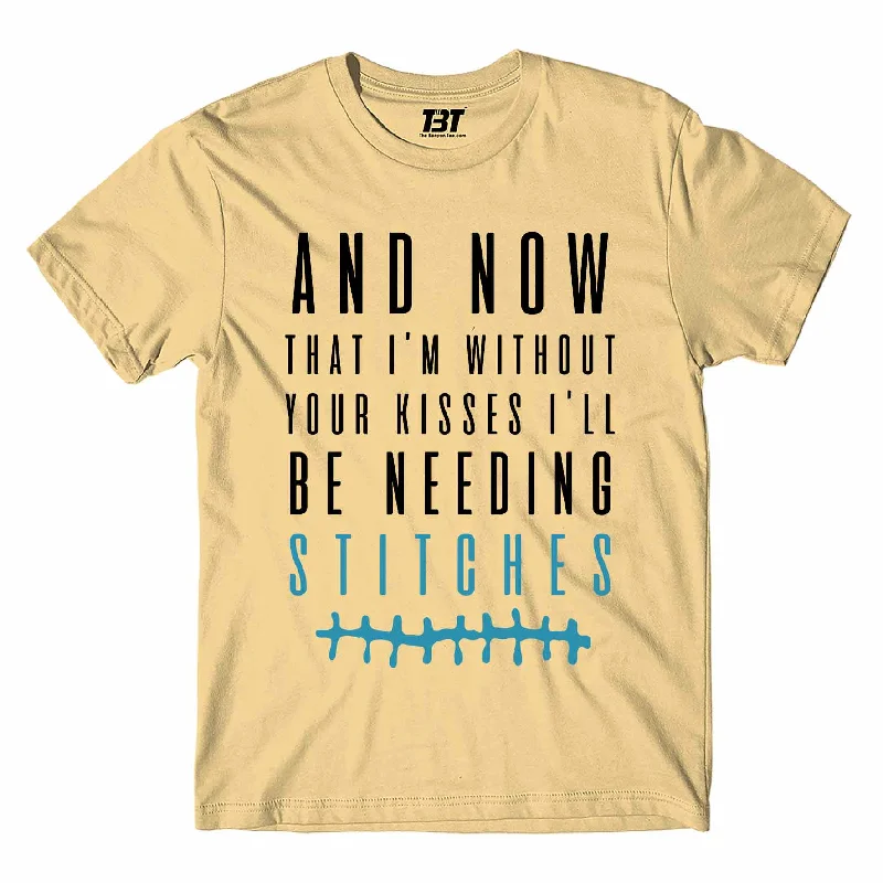 neon yellow t-shirts bold -Shawn Mendes T shirt - Stitches