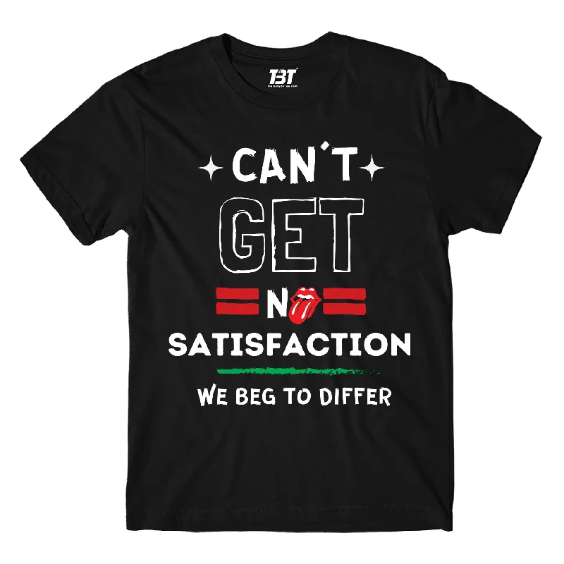 blue graphic t-shirts bold -The Rolling Stones T shirt - Can't Get No Satisfaction