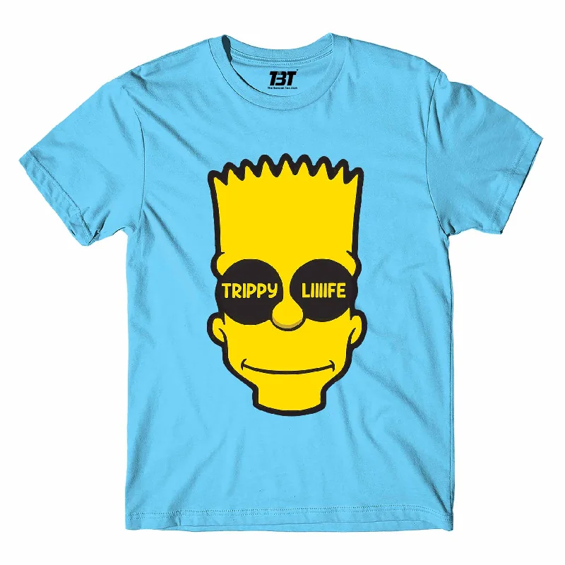 funny animal t-shirts playful -The Simpsons T shirt - Trippy Life