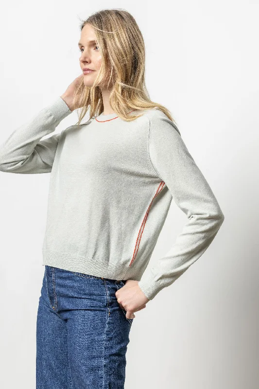 peach knit pullover sweater -pullover sweater with deep hem -Oversized Saddle Sleeve Sweater