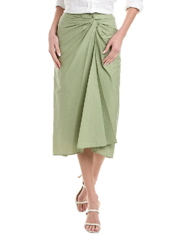 beige wrap skirts polished -Brunello Cucinelli Skirt