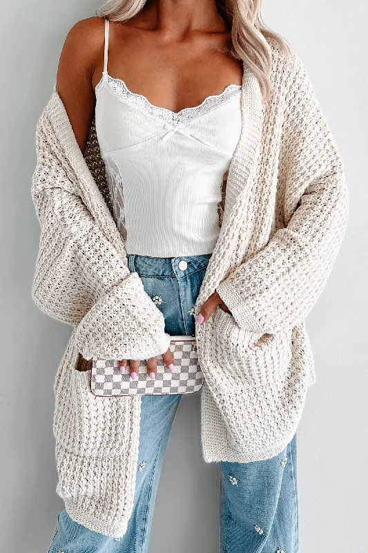 maroon knit cardigan -maroon knit cardigan -Blessing In Disguise Oversized Cardigan (Beige)