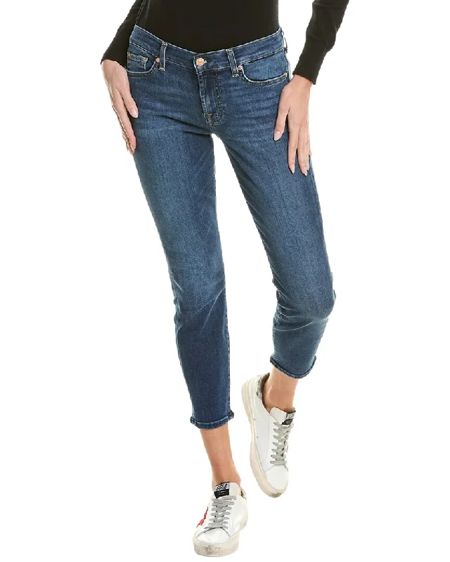 tailored chino pants for summer -7 For All Mankind The Ankle Gwenevere Ankle Skinny Jean