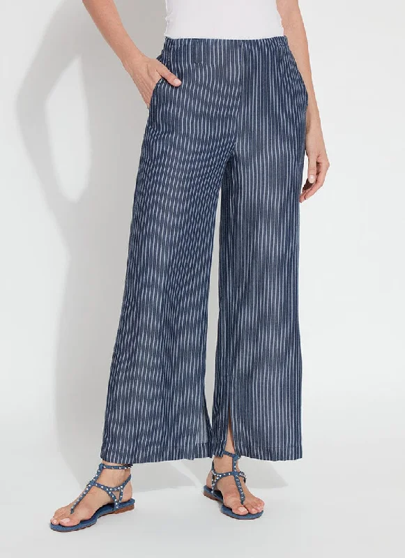 navy wide leg pants chic -Delilah Pant (28" Inseam)