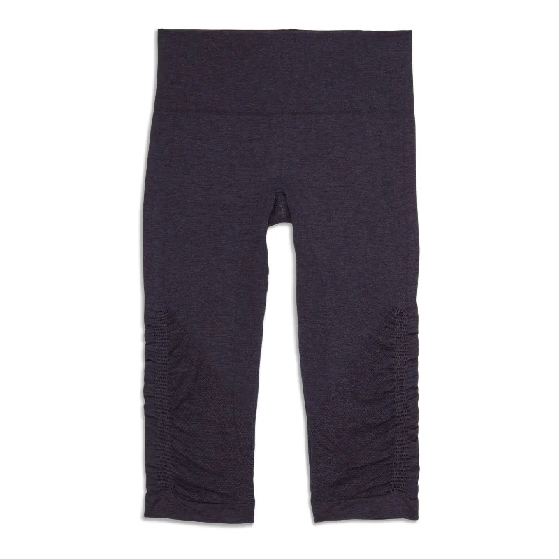 blue jogger pants casual -In The Flow Crop - Resale