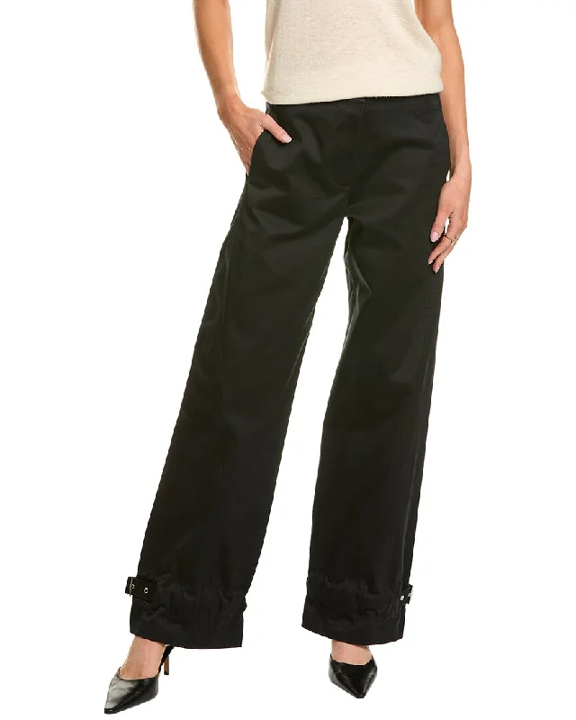 black leather pants for parties -John Elliott Trouser