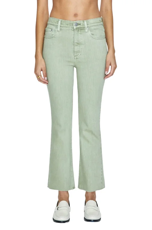 white straight pants versatile -Lennon Pants In Sage Snow