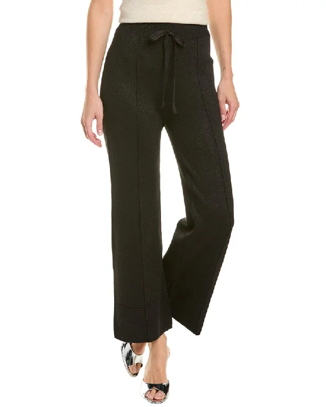 blue straight pants versatile -Nanette Nanette Lepore Knit Pant