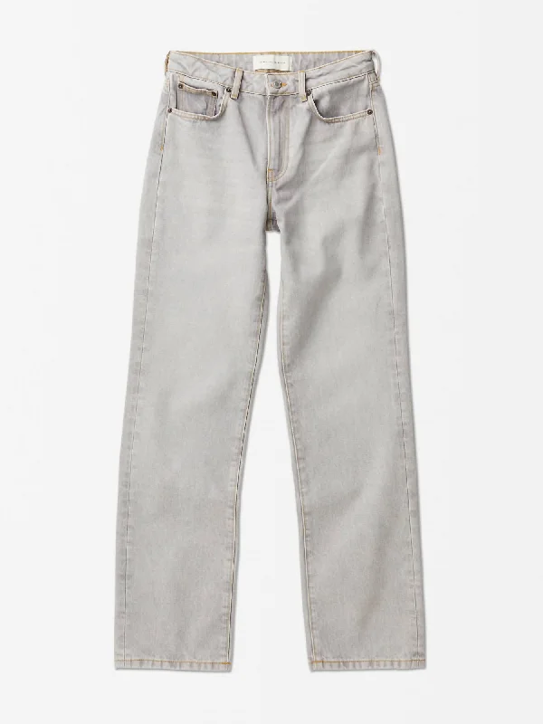 khaki sweatpants for lounging -Niagara In Grey