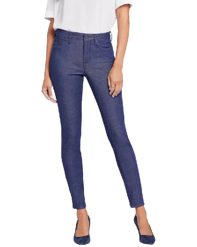 navy cargo pants for outdoors -NYDJ Ami Endless Blue Skinny Leg Jean