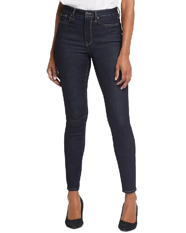 blue skinny jeans pants trendy -NYDJ Ami Morning tides Skinny Jean