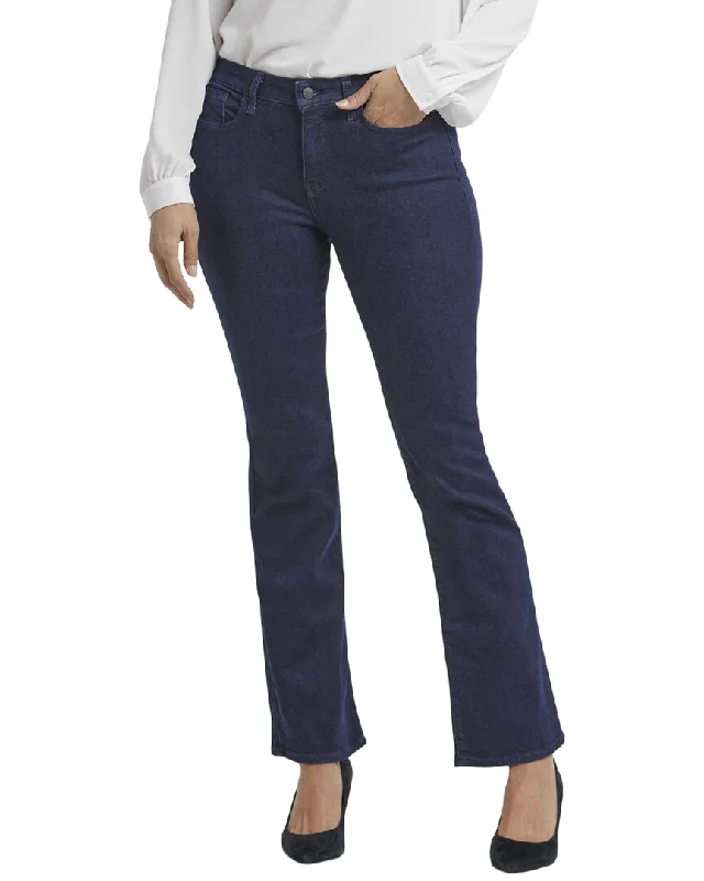 white skinny pants trendy -NYDJ Barbara Rinse Bootcut Jean