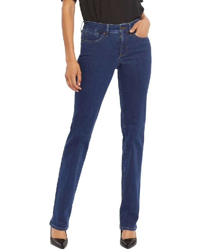 navy tailored pants smart -NYDJ Marilyn Quinn Straight Jean