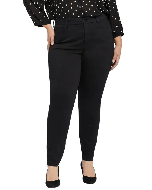 blue tailored pants smart -NYDJ Plus Waist Match High-Rise Ami Skinny Jean