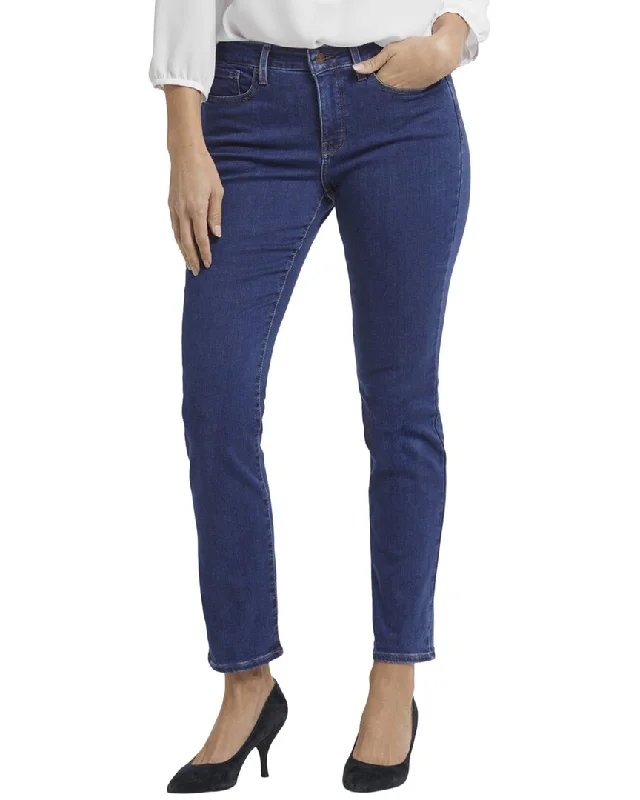 red chino pants bold -NYDJ Sheri Quinn Slim Jean