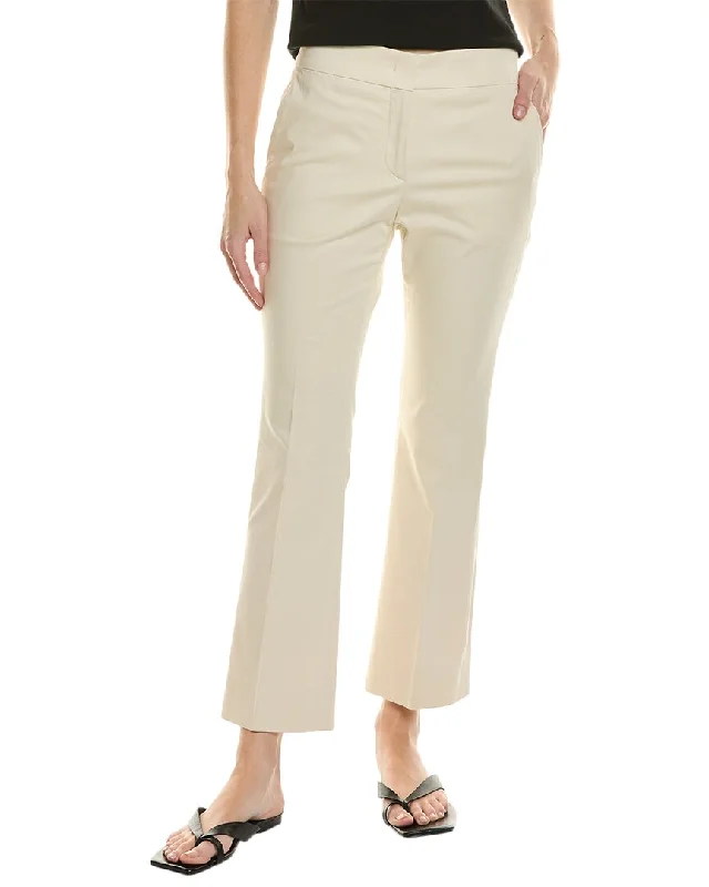 white chino pants classic -Piazza Sempione Pant