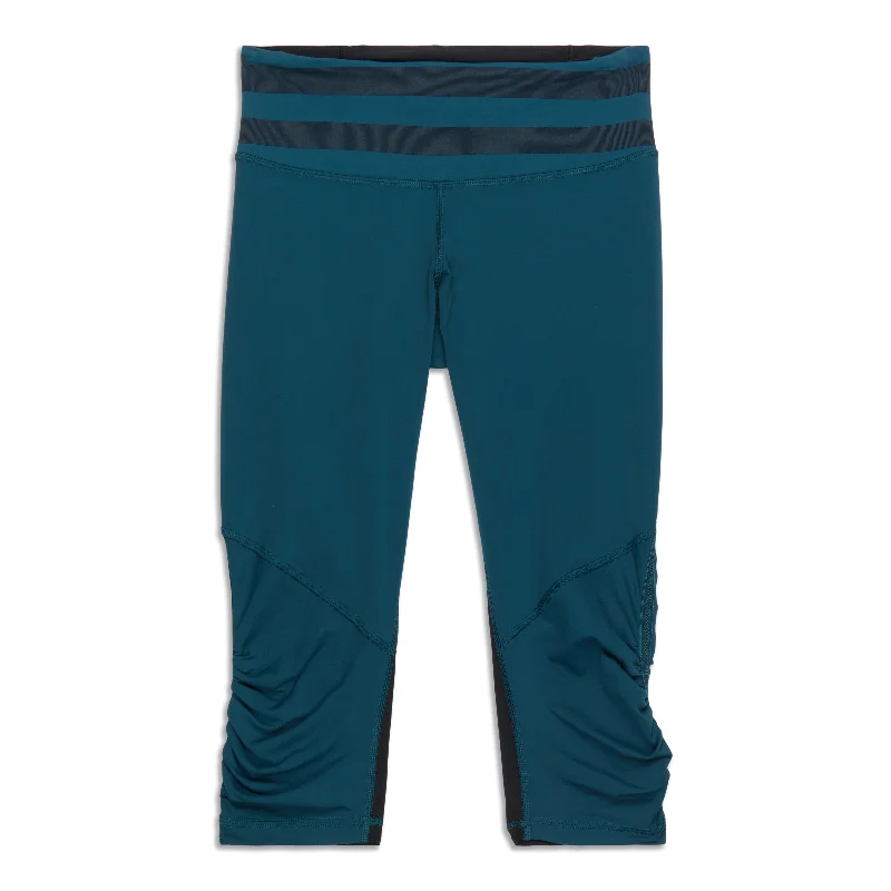 blue cargo pants for men -Run For Your Life Crop - Resale