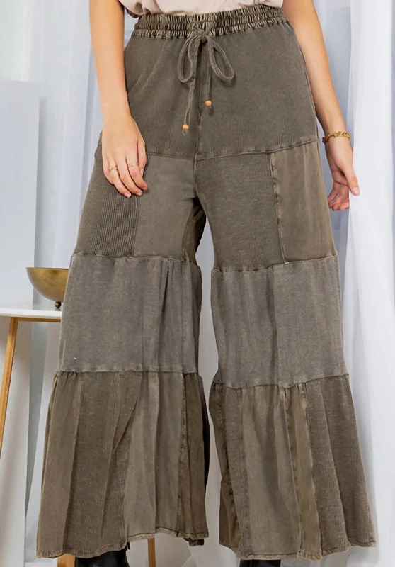 green high waisted pants elegant -Stormy Pant In Gravel