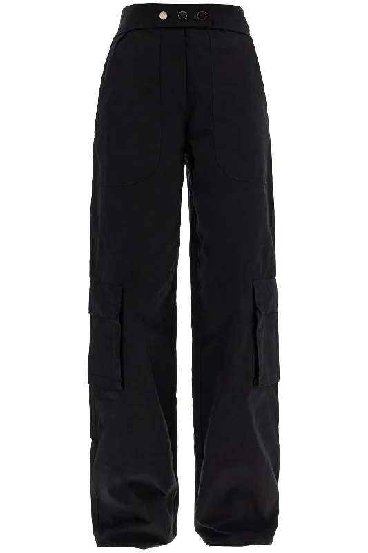 red dress pants modern -The Andamane Women's Pantaloni Aviator Sarah